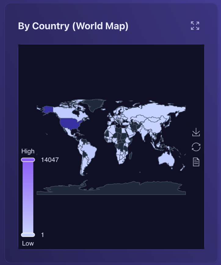 Analytics Map View